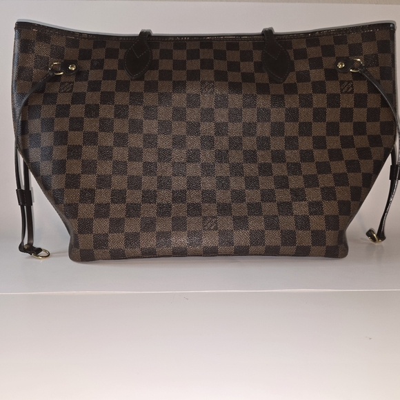 Louis Vuitton Damier Ebene Neverfull with Pouchette - Picture 8 of 11